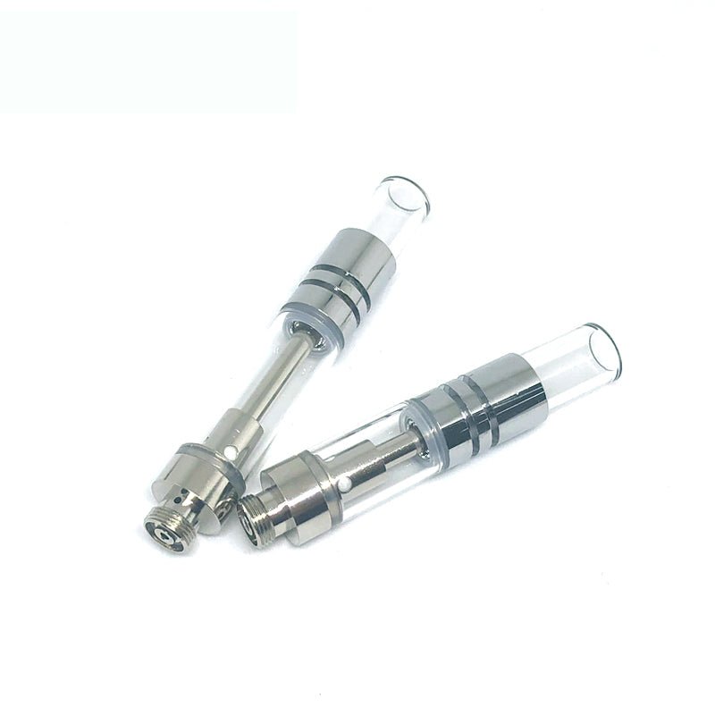 Glass Mouthpiece CBD Ceramic Coil Cartridge