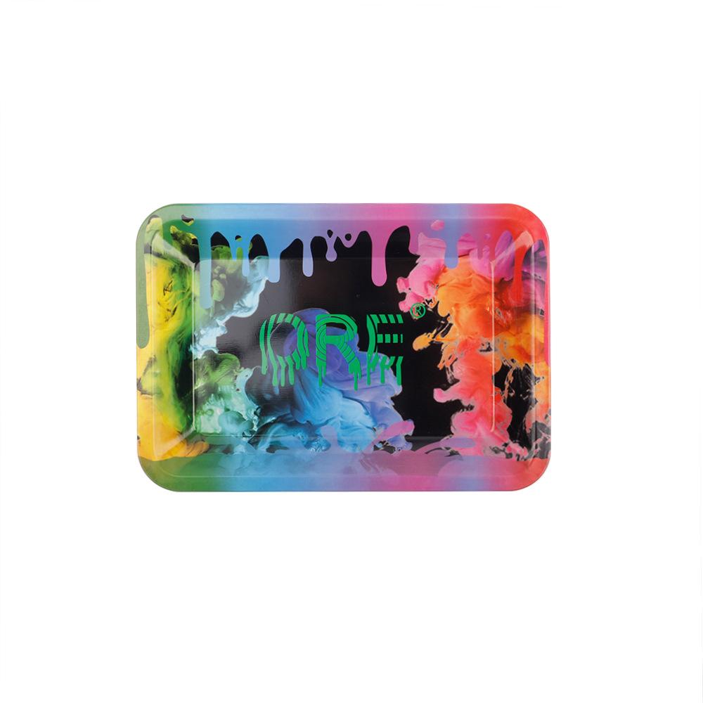 Color Printing Cigarette Metal Rolling Tray