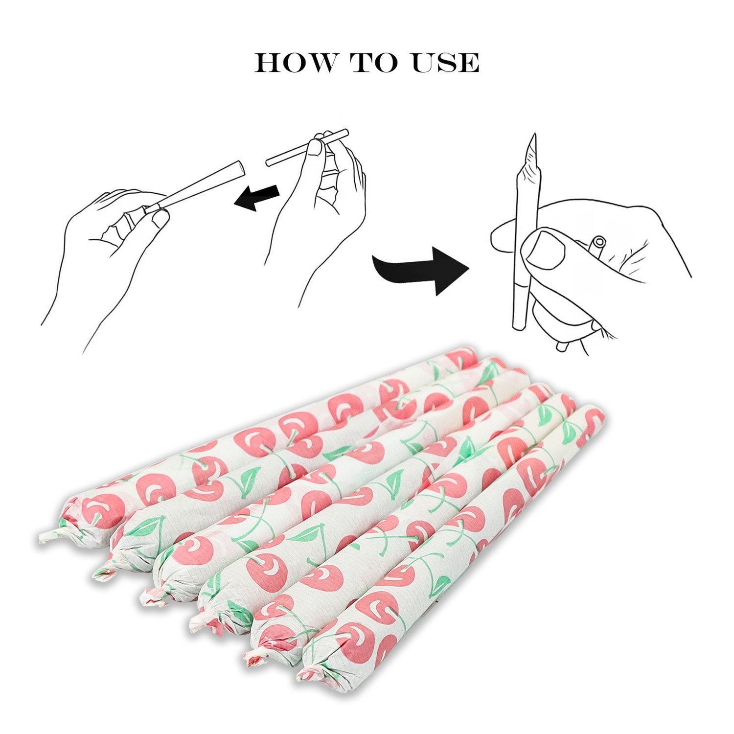 Cherry-Flavored Pre-Rolled Cones