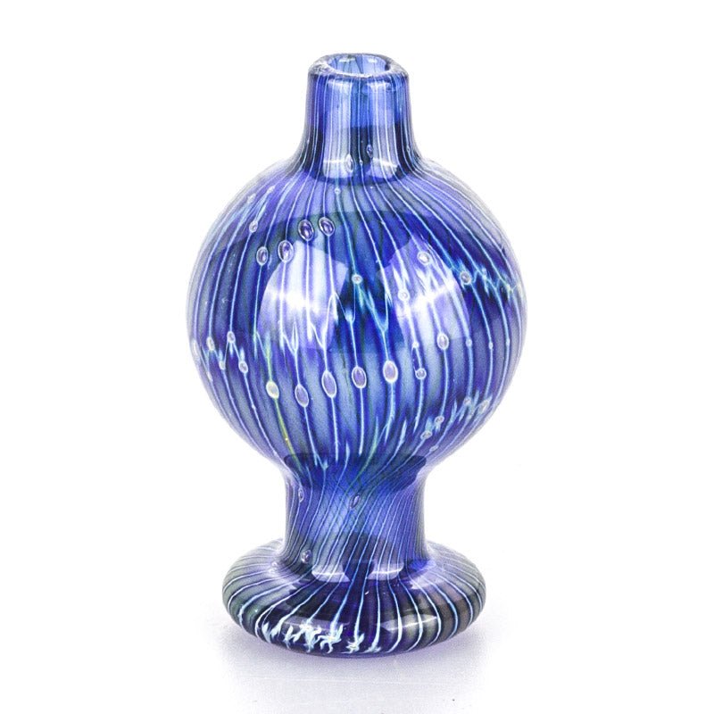 Colored Direction Glass Carb Cap (Random Color)