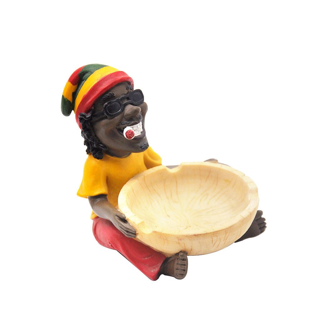 Bob Marley Jamaican Cigarette Ashtray - PuffingBird