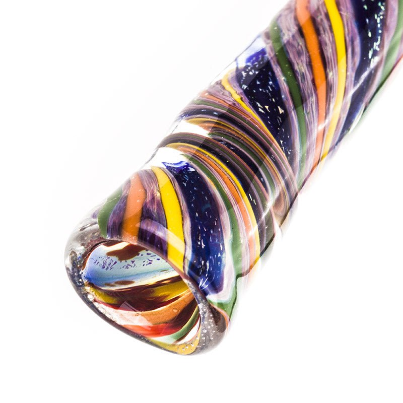 Multicolored One Hitter Glass Pipe - PuffingBird