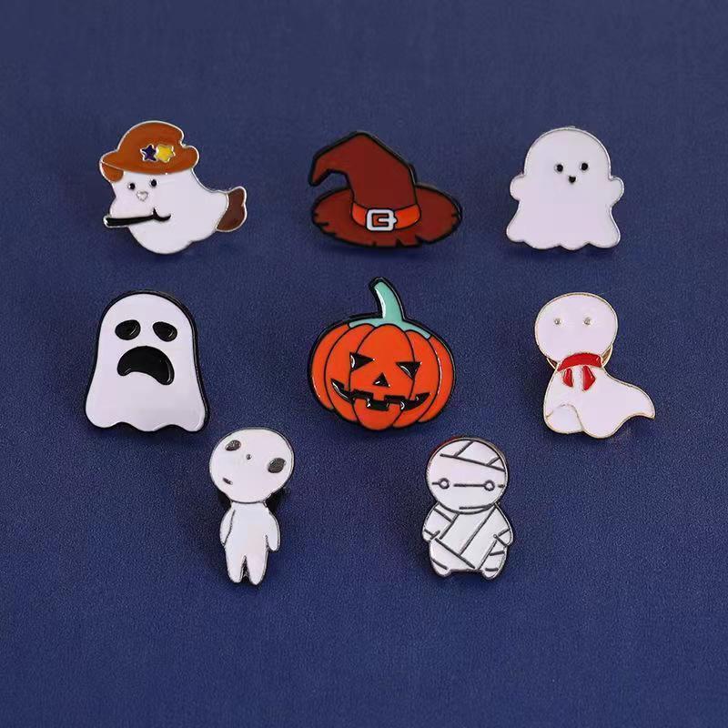 Halloween Ghost Enamel Pin
