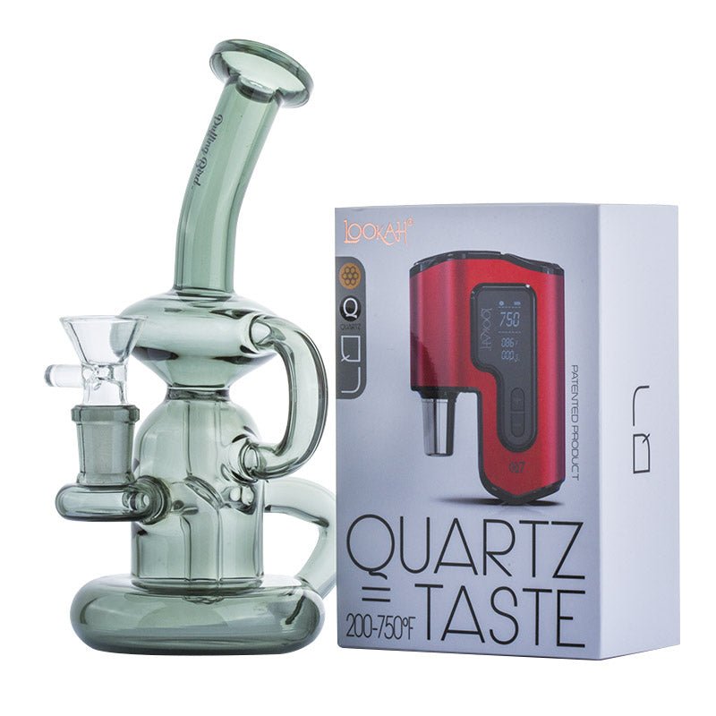 Mini Banger Recycle Dab Rig w/ Lookah Q7 Electric Dab Nail