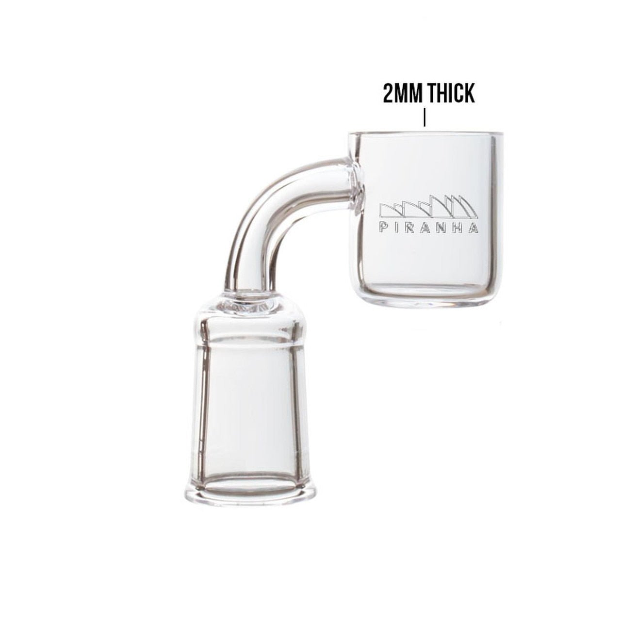 Piranha Quartz 2mm Flat Top Banger Nail