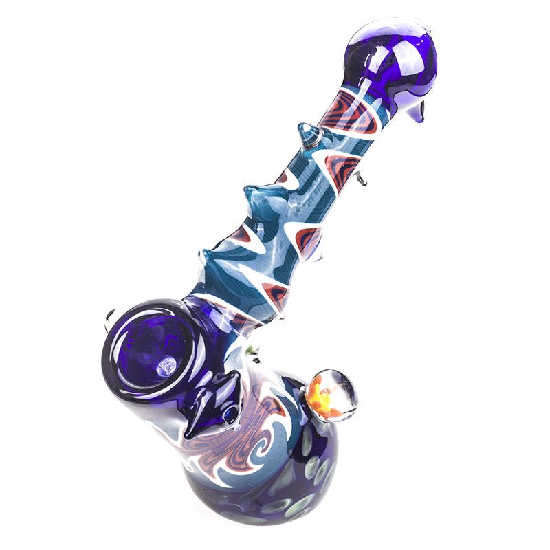 Swirl Glass Hammer Bubbler