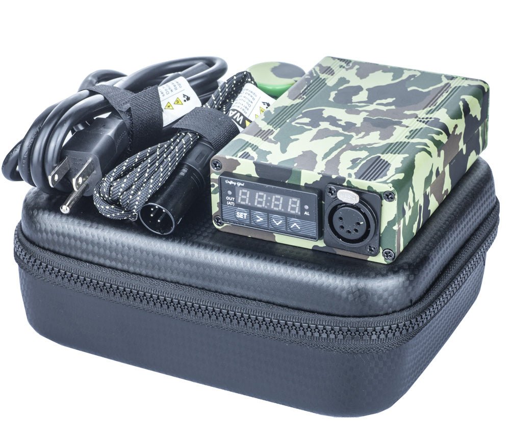 Green Camouflage Quartz Enail Dab Kit