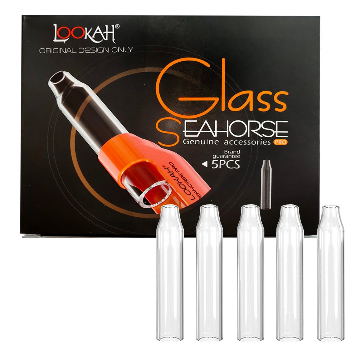 Lookah Seahorse Pro Replacement Glass (Pack of 5) - PuffingBird