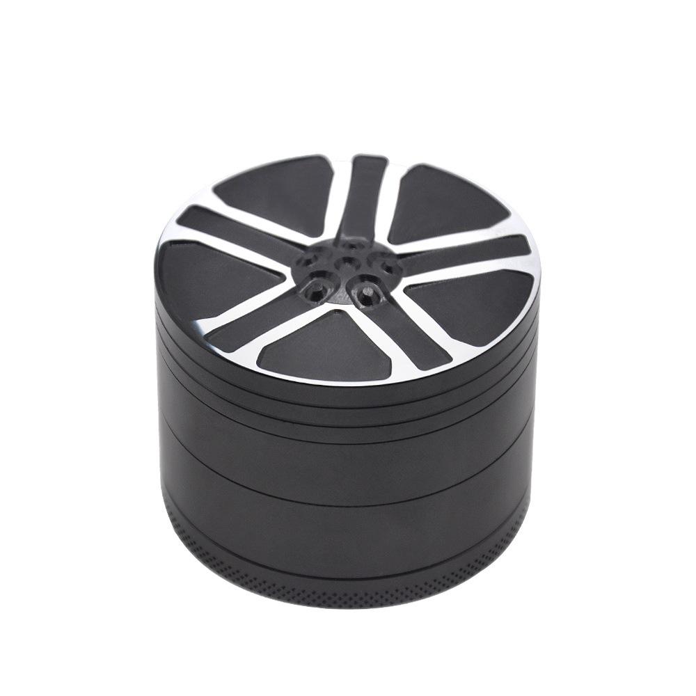 Rim Aluminum Alloy Herb Grinder 4 Layer