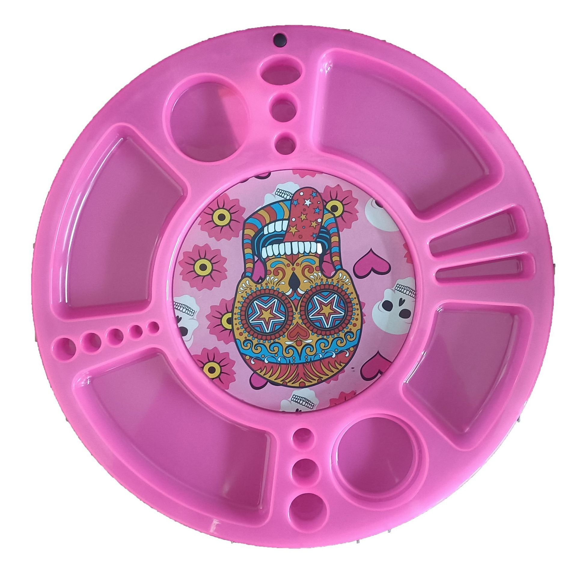 Flip LED Light Disc PP Rolling Tray