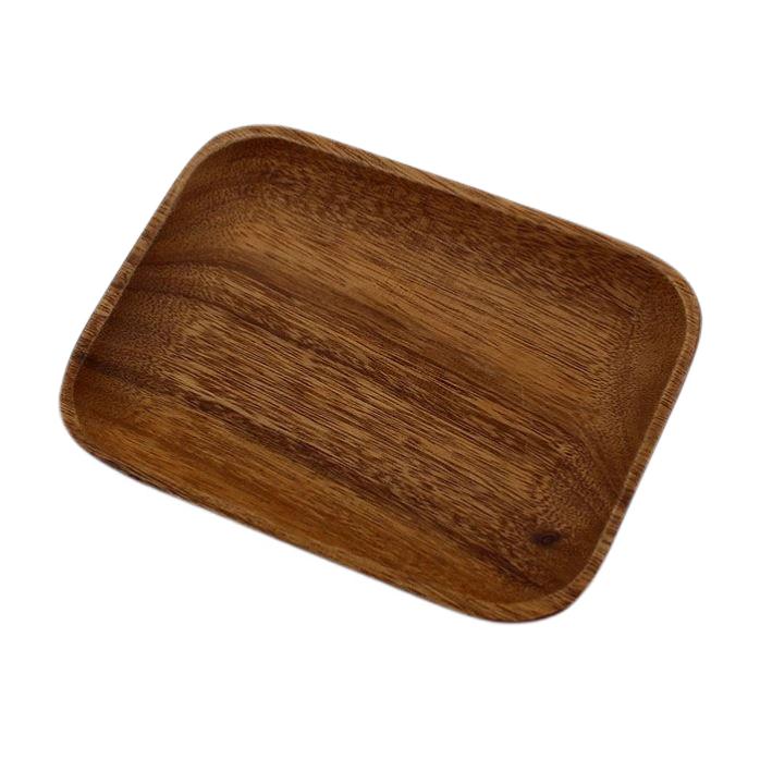 Disc Cigarette Hand Roll Solid Wood Rolling Tray