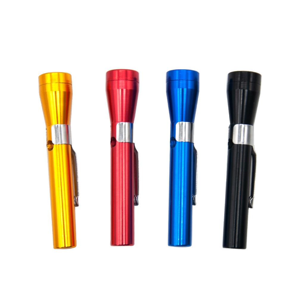 Flashlight Detachable Metal Pipe