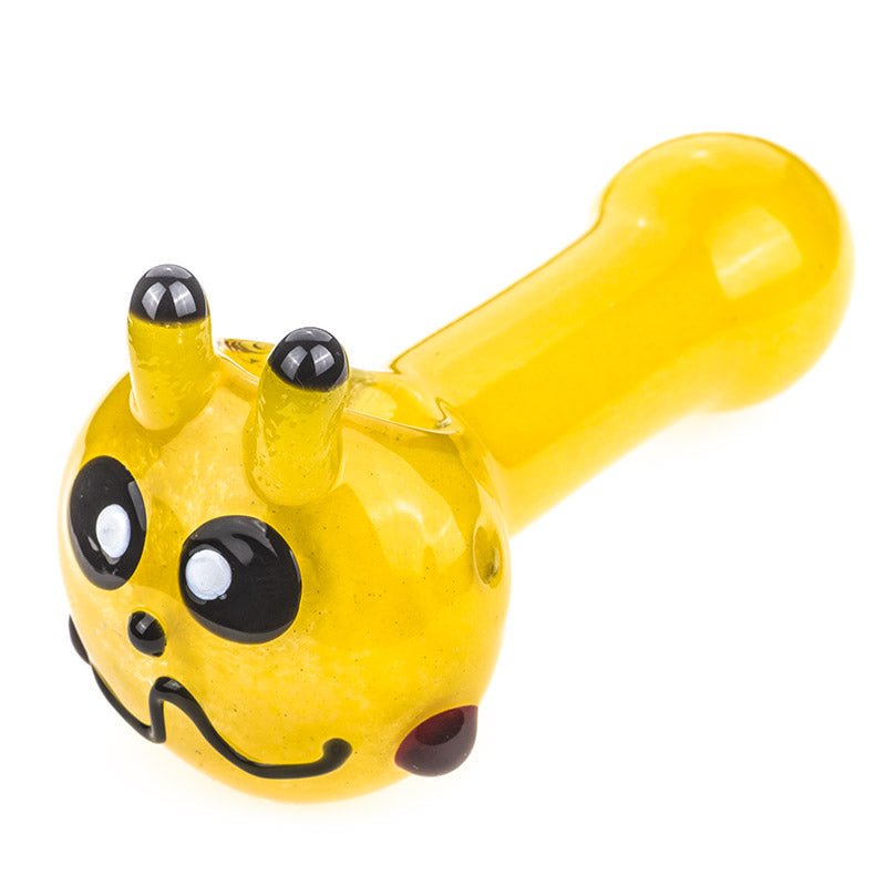 Pikachu Glass Spoon Pipe - PuffingBird