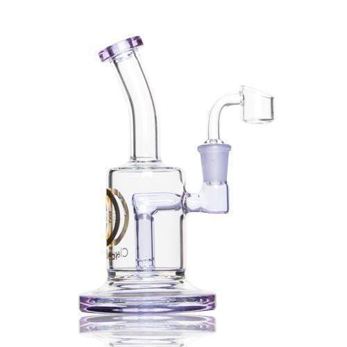 7 inch Dab Rig with grided Perc 14.5mm