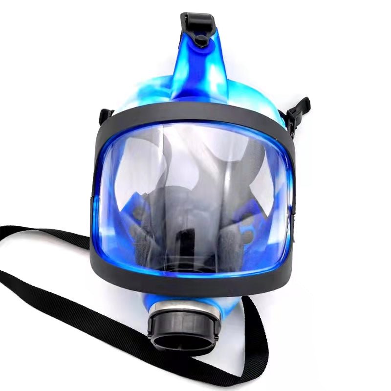 Full Face Silicone Gas Mask Bong w/ Water Pipe Bong