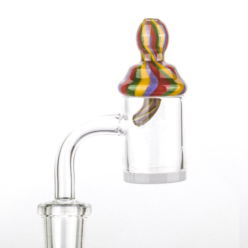 Colorful Spiral Carb Cap