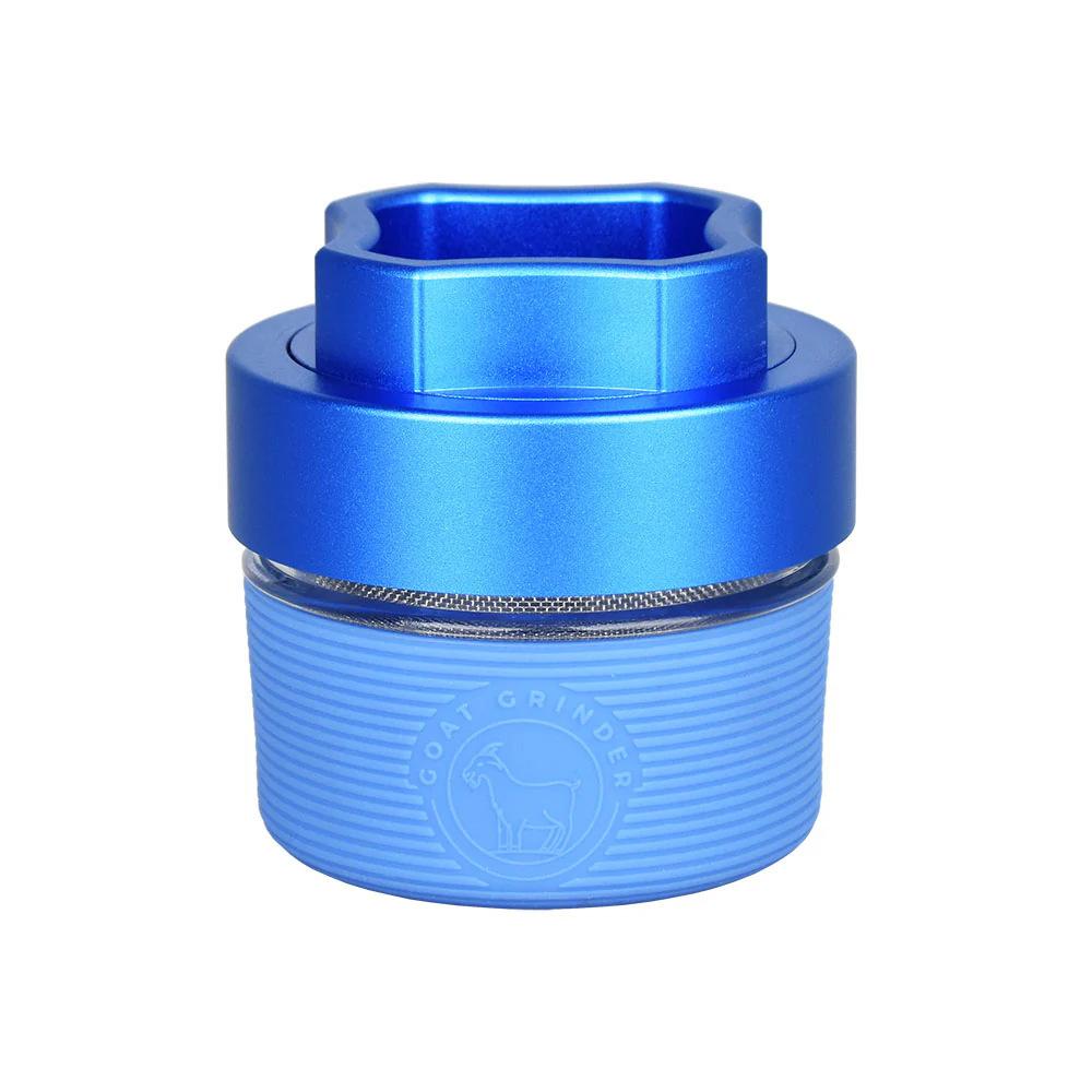 63mm Four-Layer Aluminum Alloy Herb Grinder with Kief Storage
