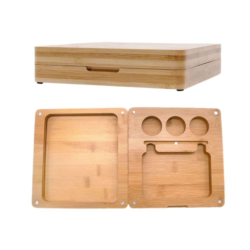 Bamboo Multi Functional Rolling Tray