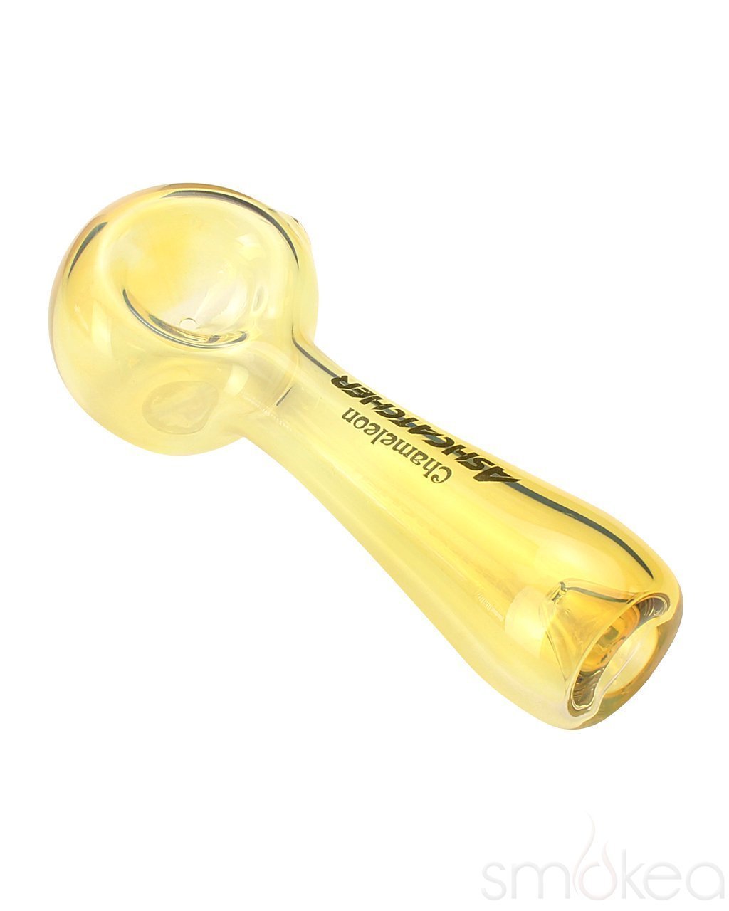 Chameleon Glass Ashcatcher Spoon Pipe - PuffingBird
