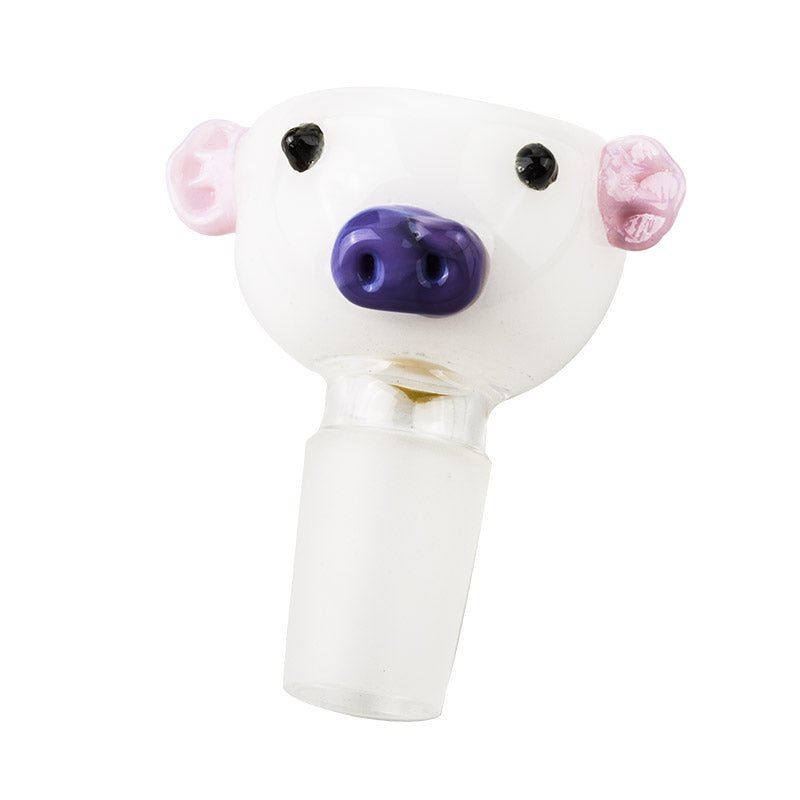 18mm Male Funny Pig Bong Bowl