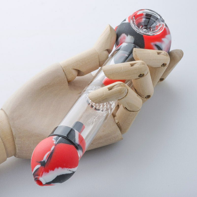 Silicone Honeycomb Perc Pipe (Random Color)