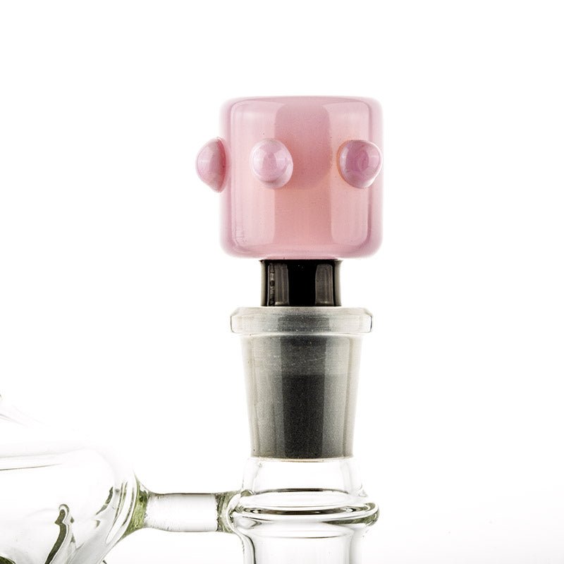 14mm Male Pink&Black Bong Bowl
