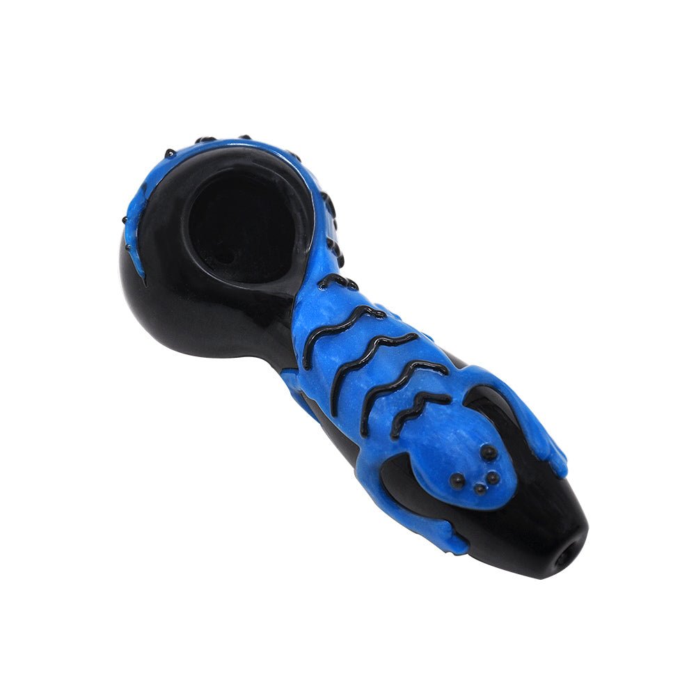 Gecko Glass Spoon Pipe