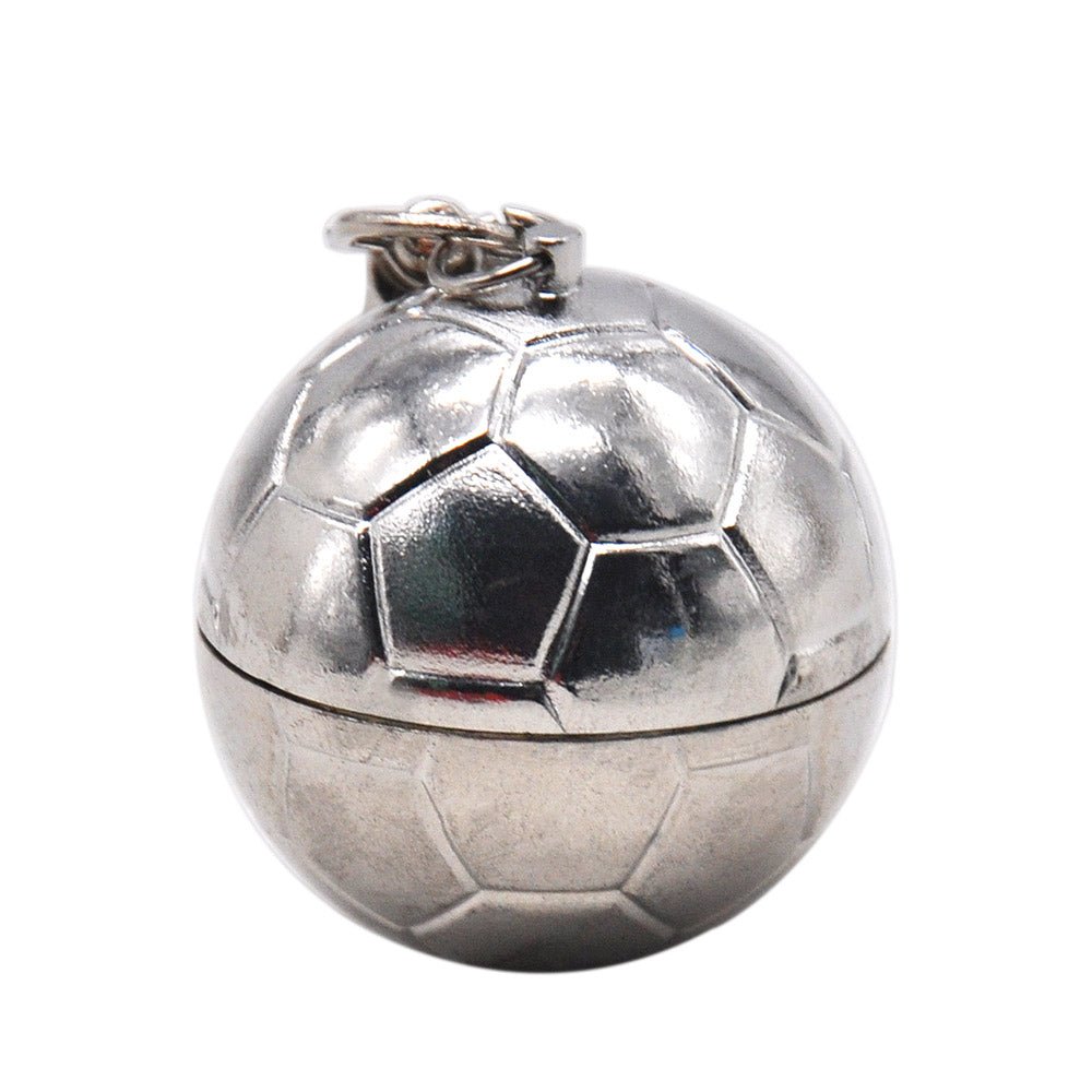 Football Keychain Weed Grinder 2 Layer