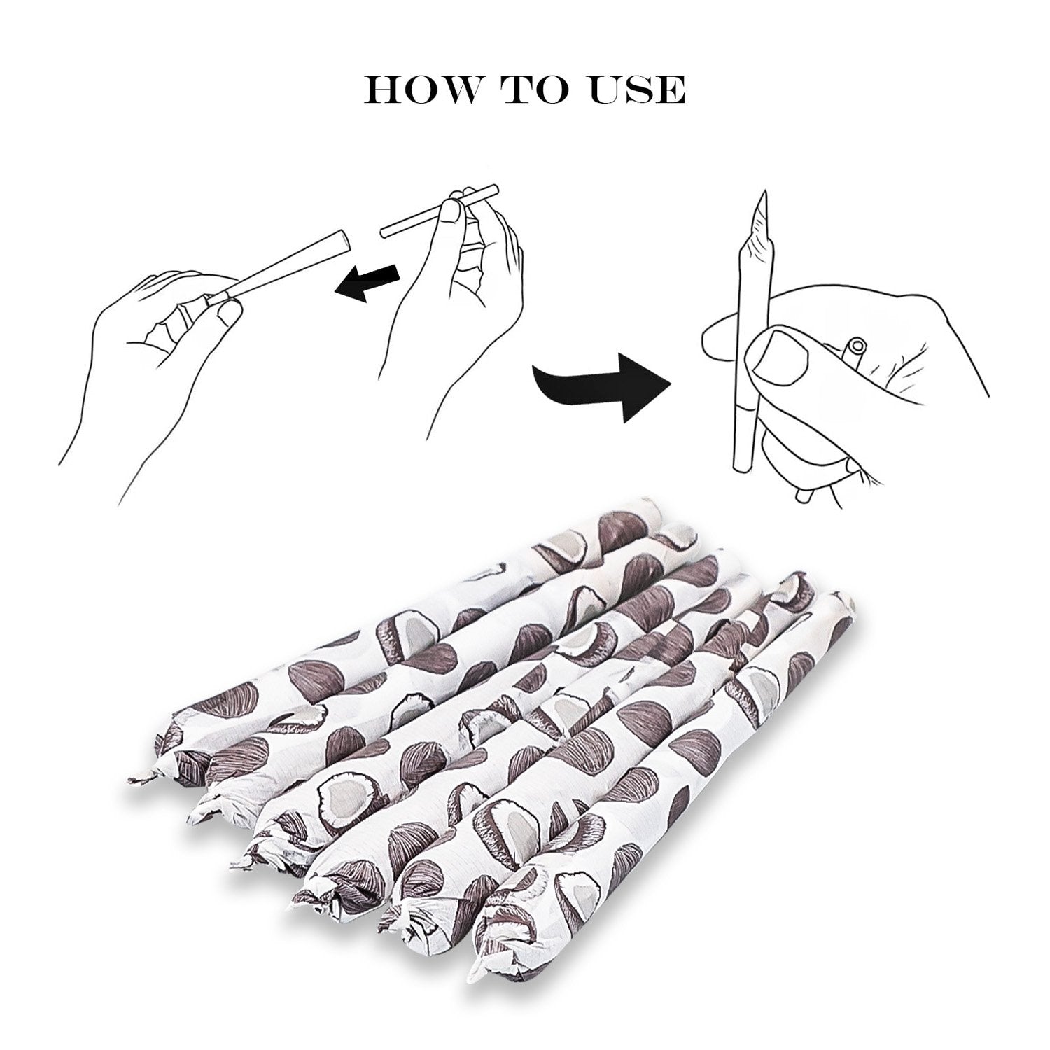 Coconut-Flavored Pre-Rolled Cones