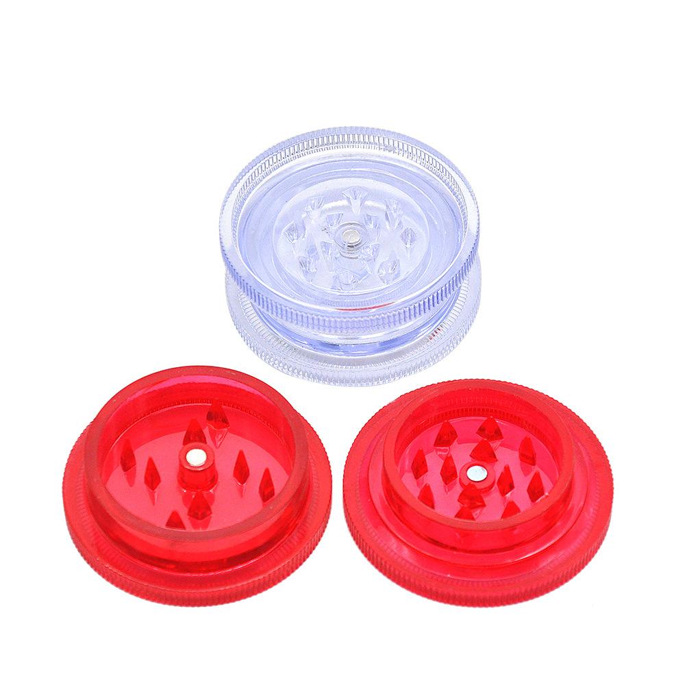Plastic 2 layer Mini Herb Grinder