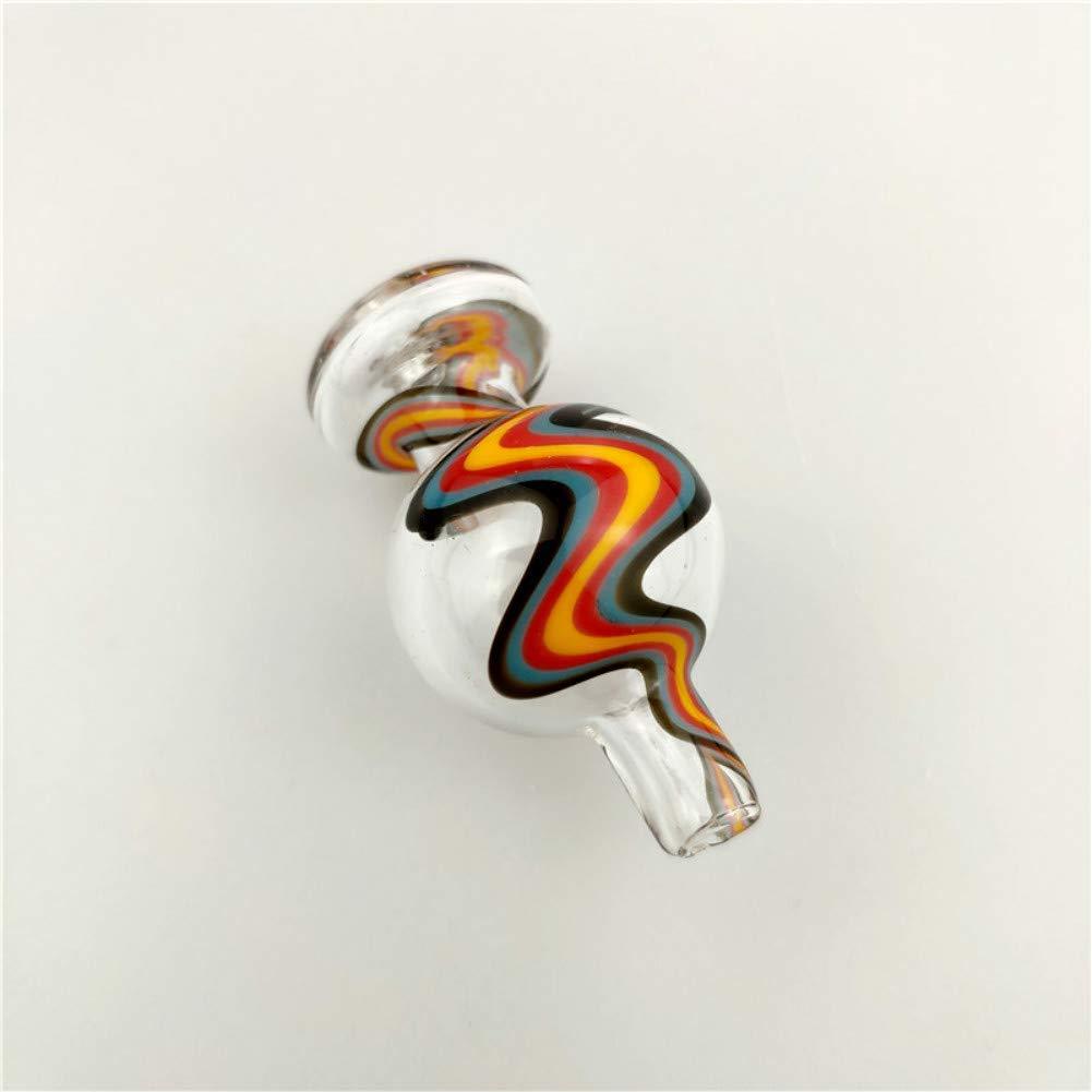 Colorful Ripple Colorful Glass Cover Cap 1 Piece