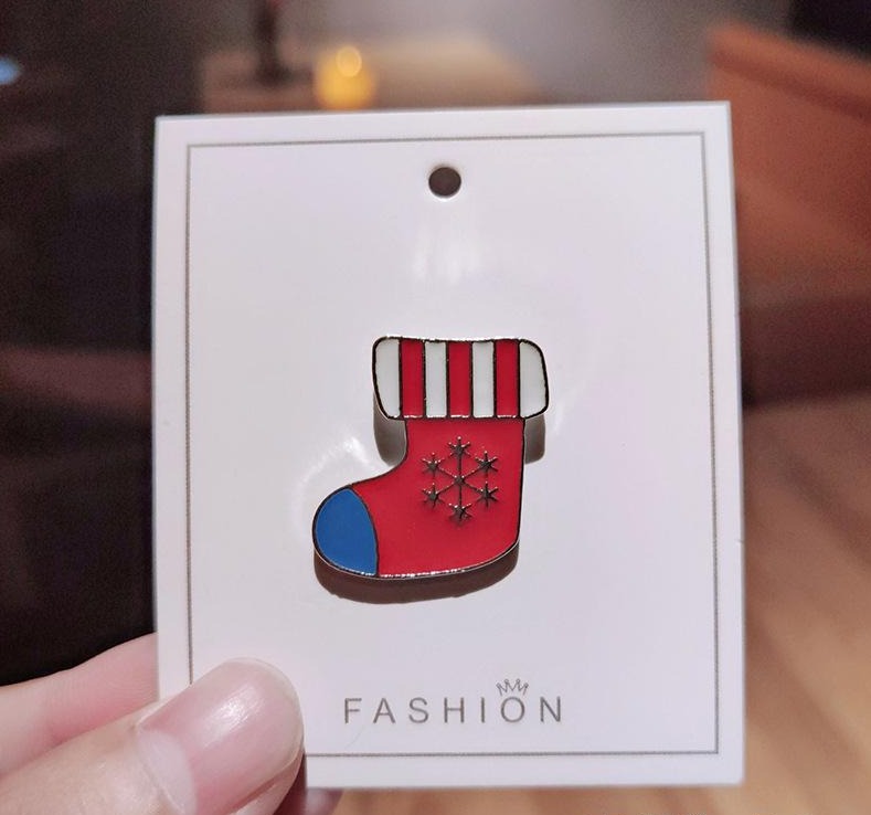 Lovely Christmas Theme Enamel Pin