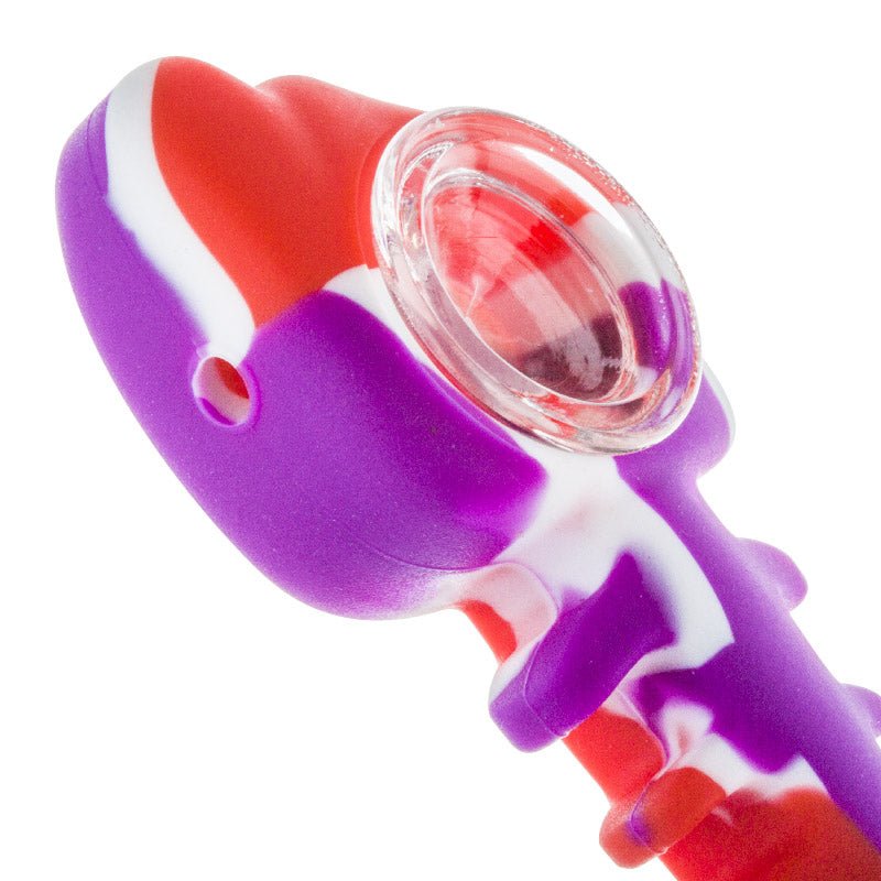 Silicone Fish Bone Pipe (Random Color)