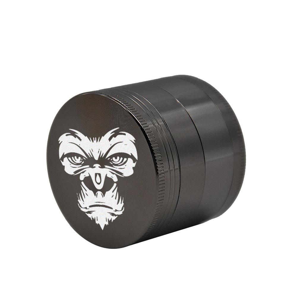 Orangutan Pattern Metal Weed Grinder 4 Piece
