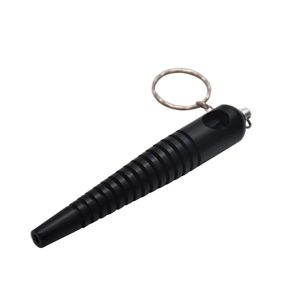 Cone Thread Key Chain Metal Pipe