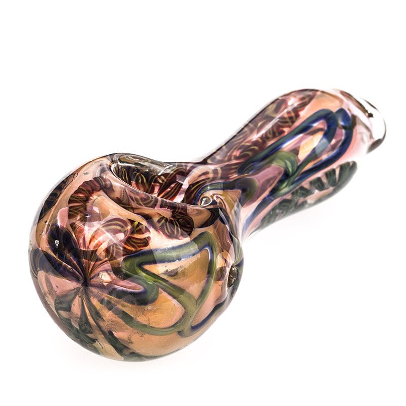 Handmade Fumed Glass Pipe