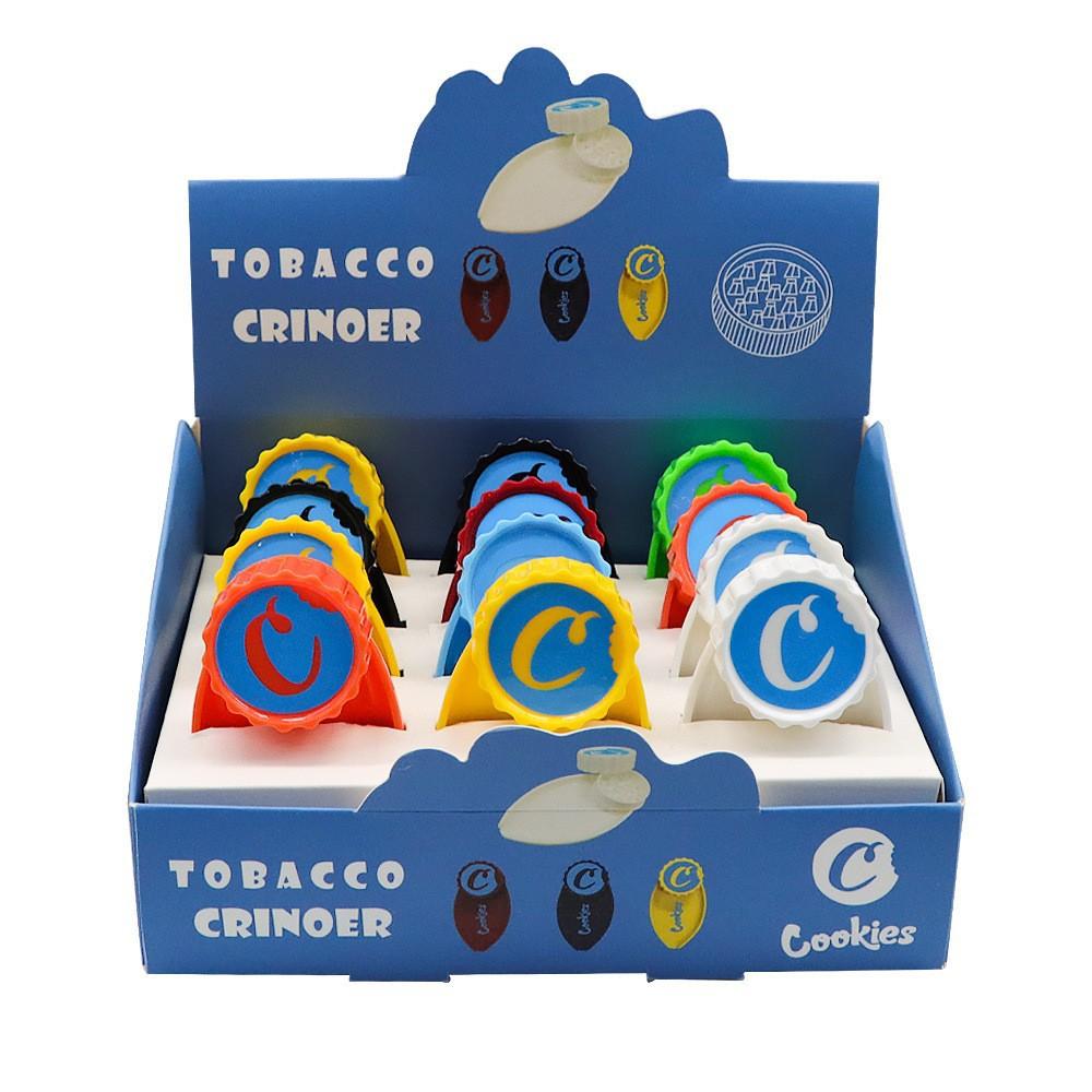 40mm Funnel-Style 2-in-1 Leaf Shaped Plastic Grinder