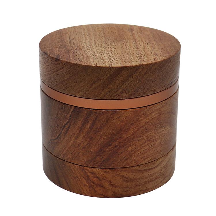 Wood Aluminum Alloy Weed Grinder