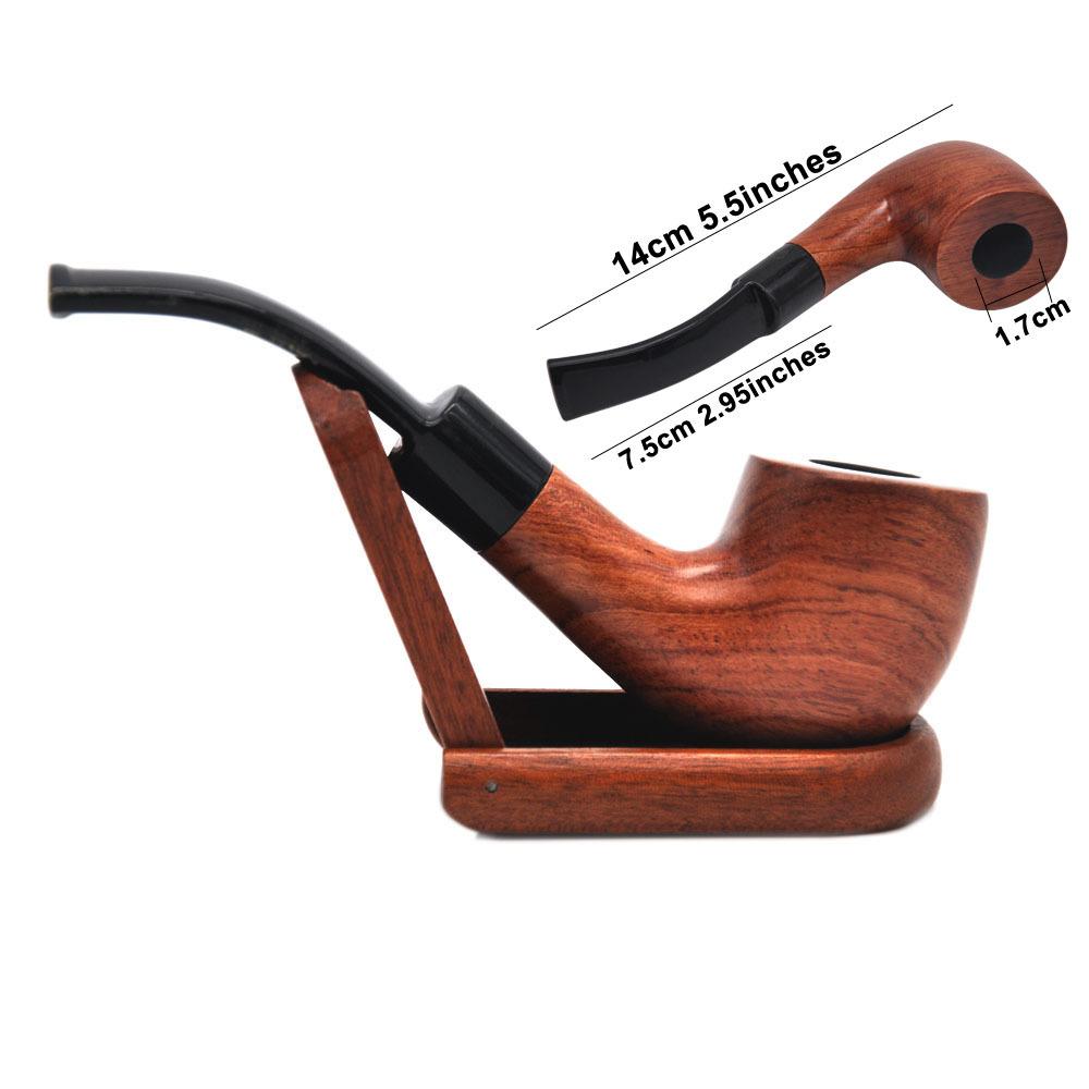 Ebony Wooden Pipe