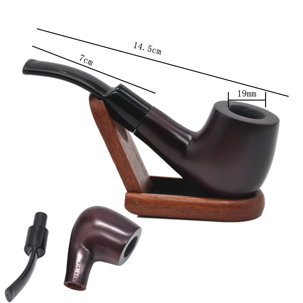 Red Sandalwood Wooden Handmade Pipe