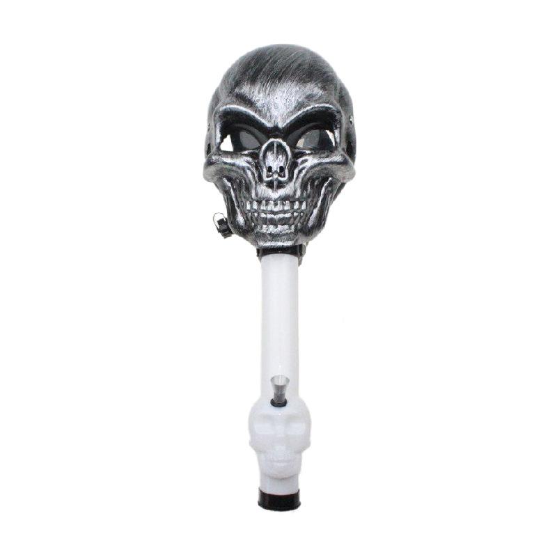 Skull Warrior 3rd Generation Silicone Gas Mask with Skull Acrylic Bong
