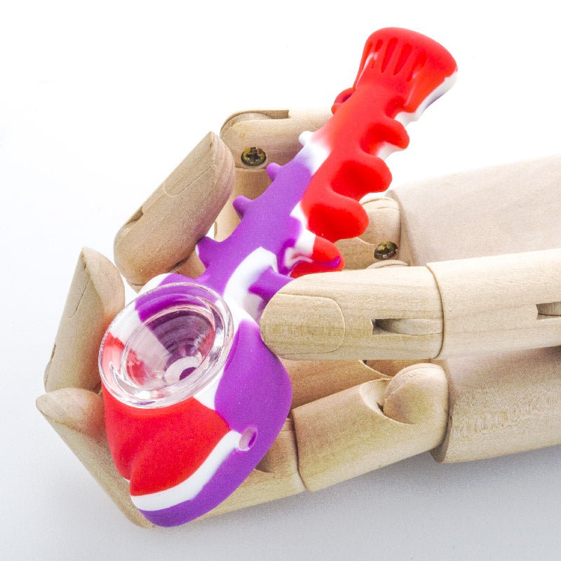 Silicone Fish Bone Pipe (Random Color)