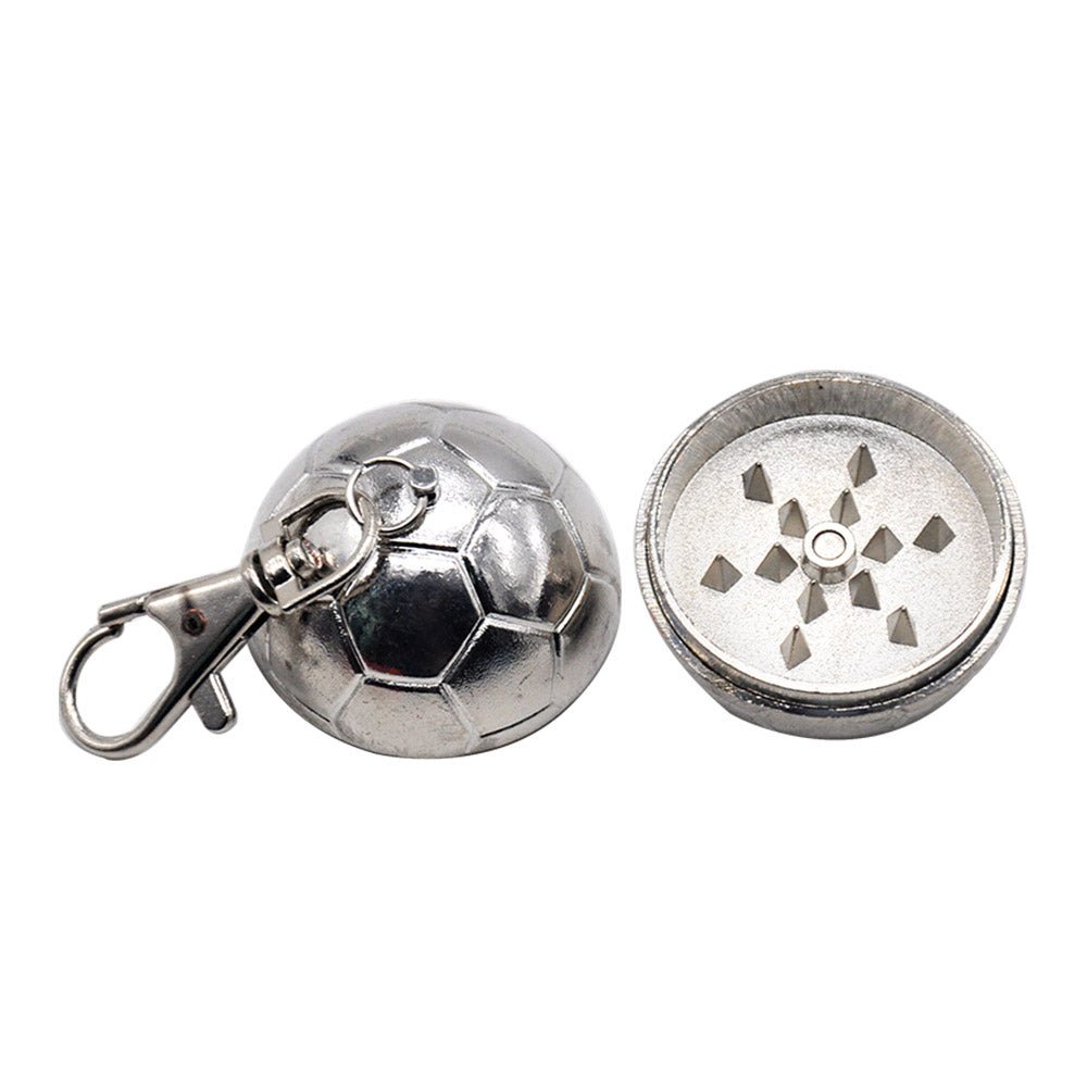 Football Keychain Weed Grinder 2 Layer