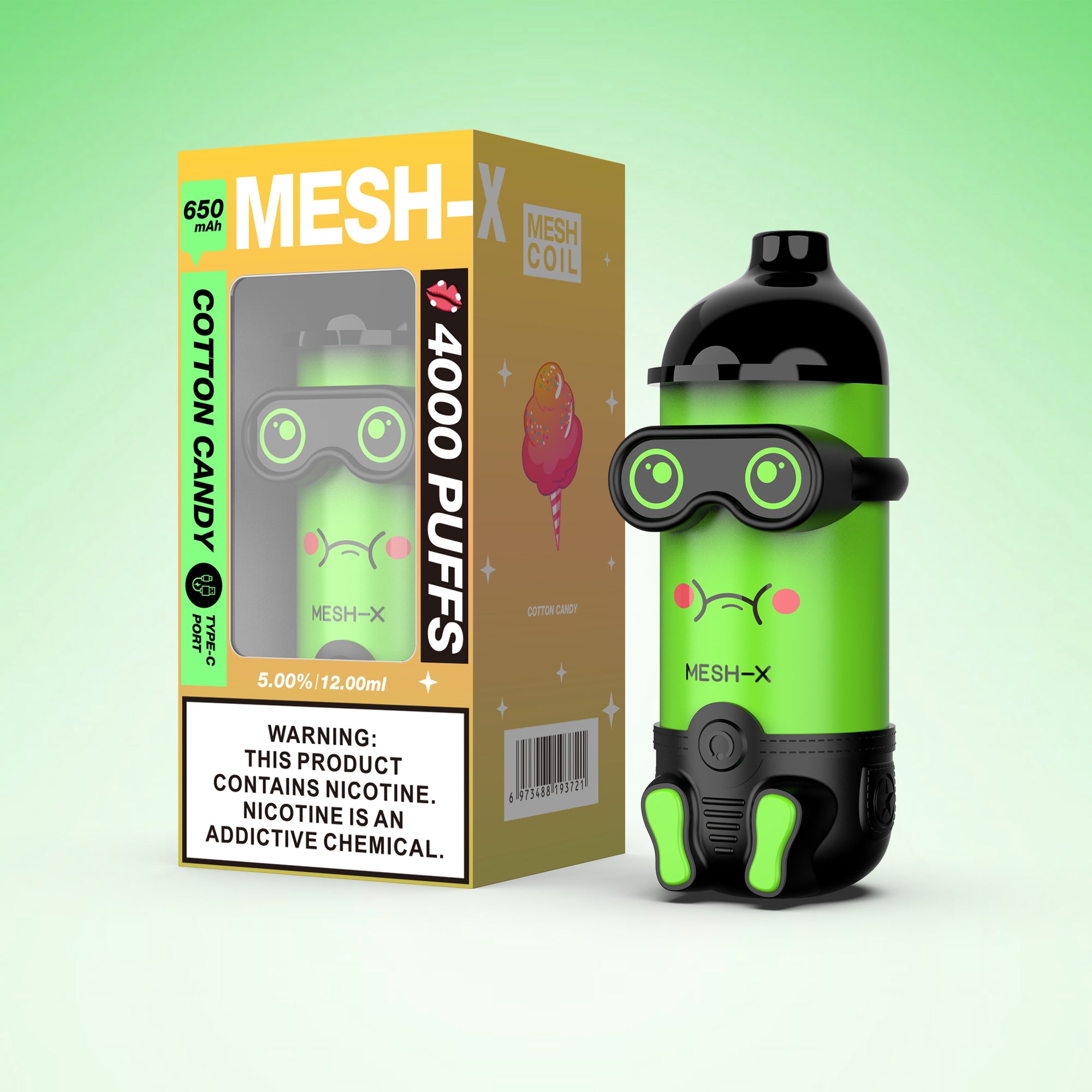 MESH-X Rechargeable Disposable Vapes