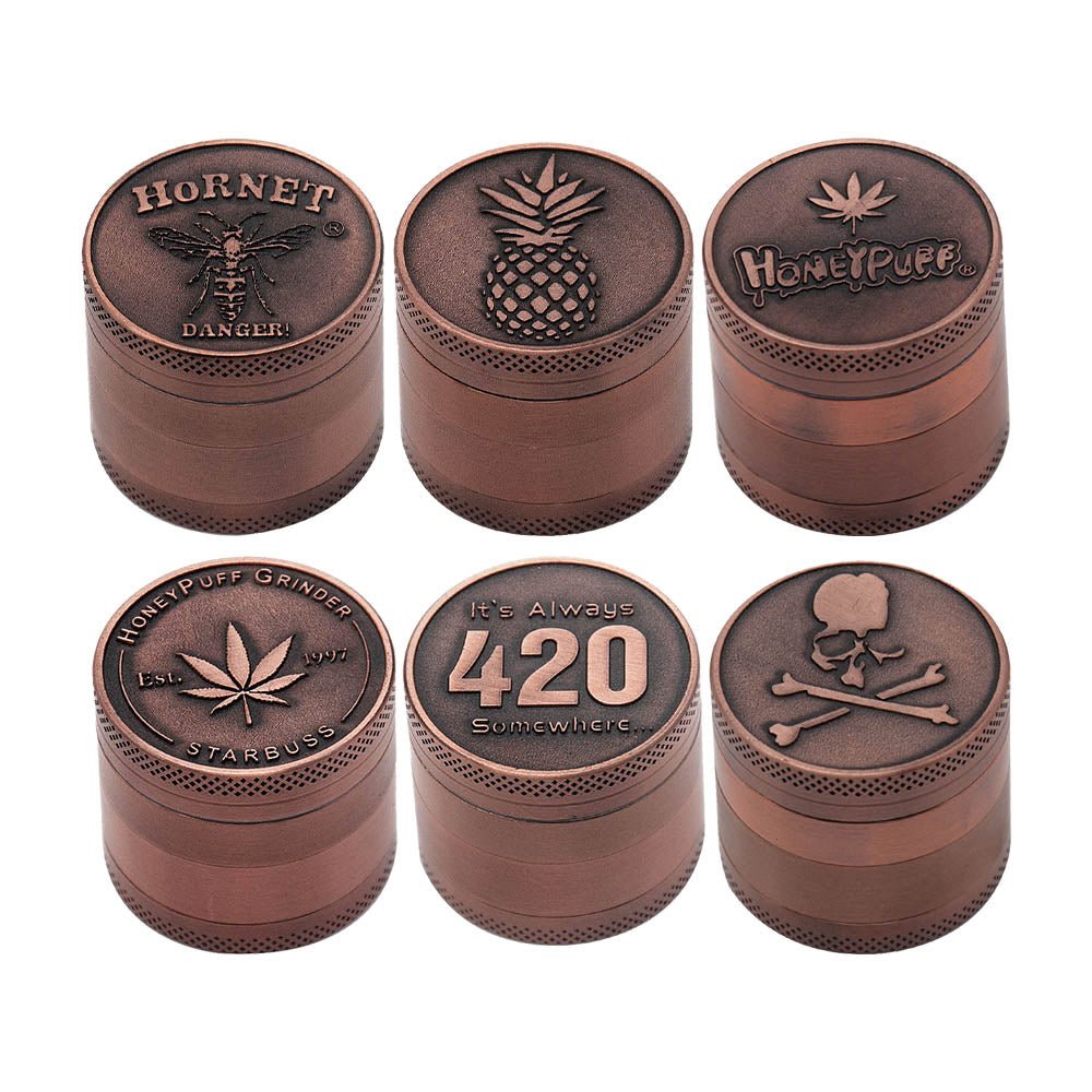 Retro Color 4-Layer Herb Grinder 40MM