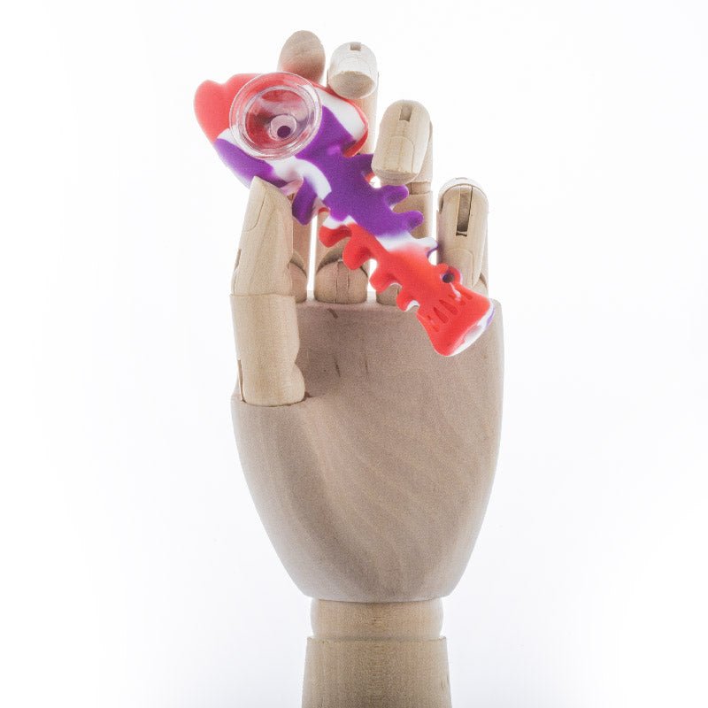 Silicone Fish Bone Pipe (Random Color)