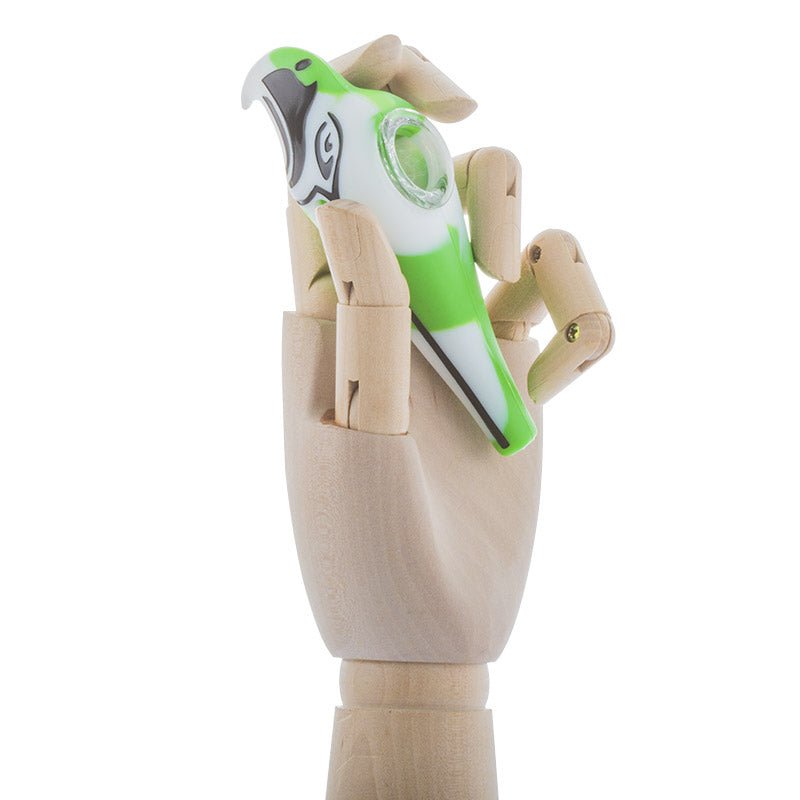 Silicone Seahawks Hand Pipe (Random Color)