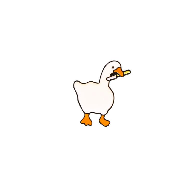 Funny Goose Enamel Pin