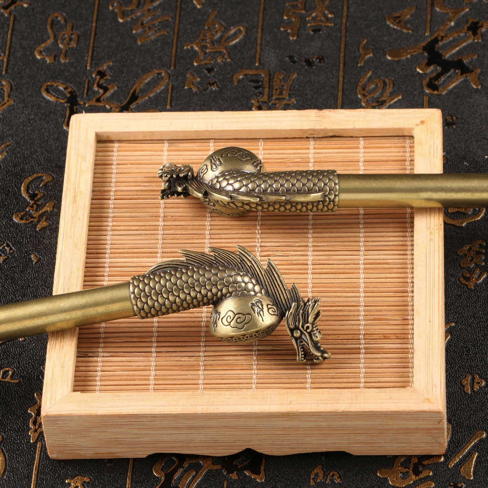 Dragon Head Cloud Brass Smoking Pipe