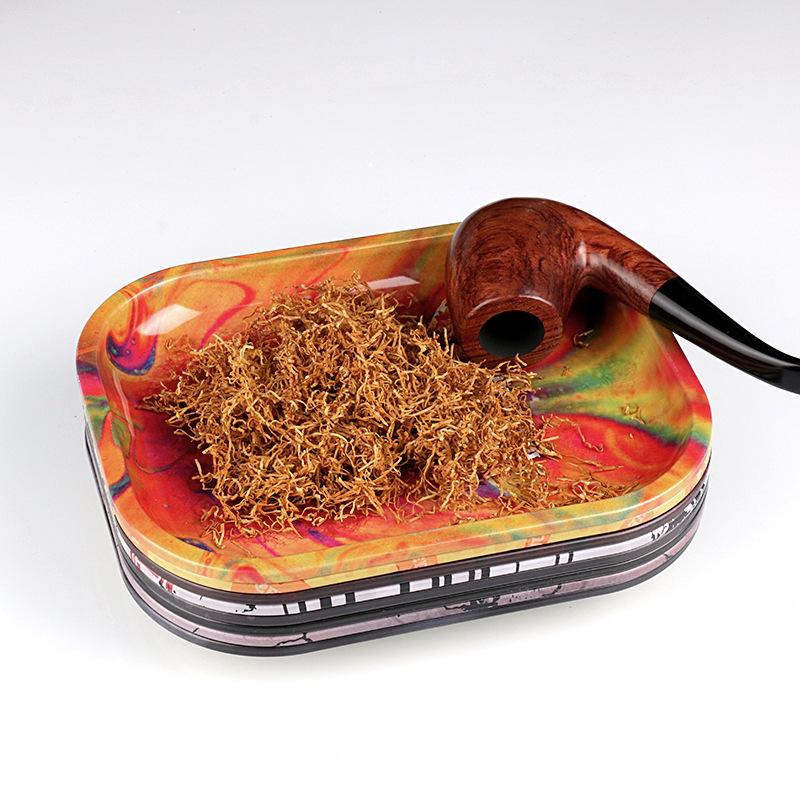 Multi Metal Cigarette Storage Rolling Tray